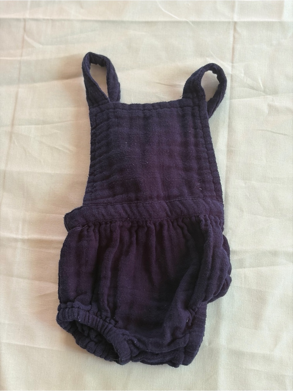 Jamie Kay Sleeveless Romper in Deep Navy